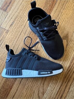 adidas Kids NMD Runner Sneakers in Black